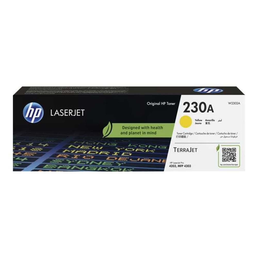 HP 230A Laserjet Sarı Toner (W2302A)