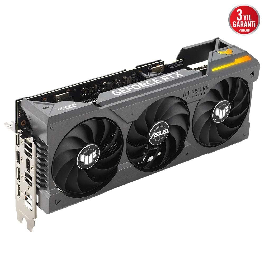 Asus TUF-RTX4070TIS-O16G-GAMING 16GB GDDR6X 256Bit DP/HDMI PCI 4.0 Ekran Ka