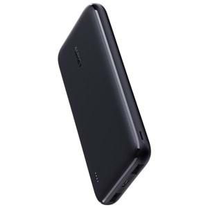 Aukey PB-N73-BK 15W 10.000mAh Type-C İnce Powerbank (Siyah)