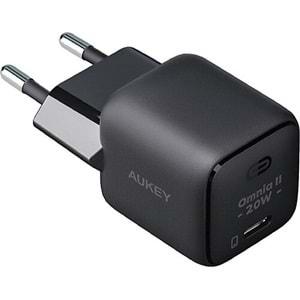 Aukey PA-B1T-BK 20W Mini QC 3.0 Type C Hızlı Şarj Adaptörü