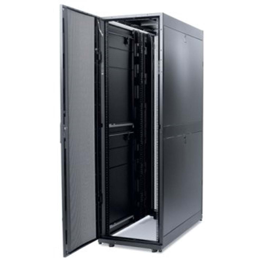 APC NetShelter SX 42U/600mm/1200mm Enclosure with Roof and Sides Black AR3300