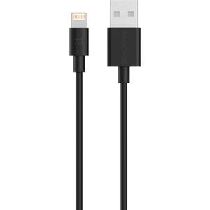 RAVPOWER 1 metre Apple MFI Lisanslı Lightning Şarj/Data Kablosu Siyah RP-CB030