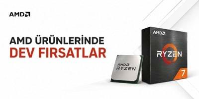 AMD Ryzen işlemci modelleriyle yüksek hız ve verimlilik elde edin. En yeni nesil AMD CPU seçeneklerini avantajlı fiyatlarla keşfedin!
