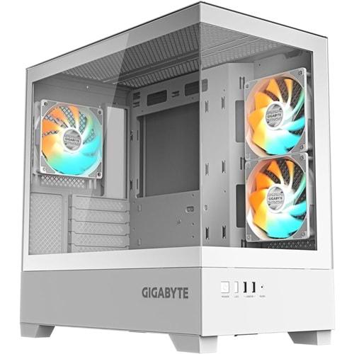 Gigabyte C201 Panaromic Mid Tower Beyaz ATX PSUYok