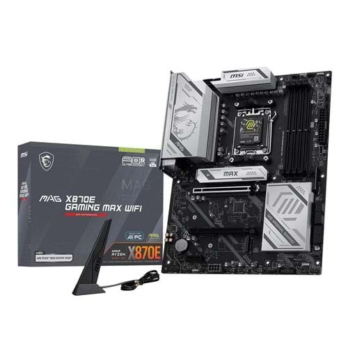 MSI MAG X870E GAMING MAX WIFI AM5 Ryzen D5 Type-C