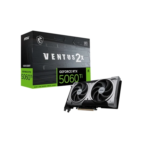 MSI GeForce RTX 5060 TI 16G Ventus 2X OC+ GD7 128B