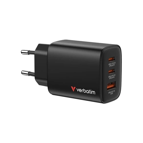 VERBATIM 32352 Ess Gan Charger 65w Eu Siyah