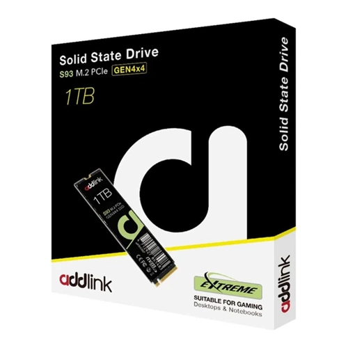 ADDLINK AD1TBS93M2P 1TB M.2 2280 PCIe GEN4X4 NVMe 1.4 R:7200 W:6100
