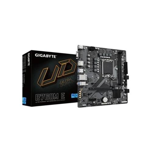 GIGABYTE B760M-E B760M-E 7200MHz OC DDR5 LGA1700 M.2 HDMI DisplayPort MicroATX Anakart
