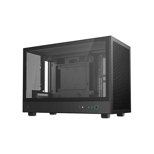 DEEPCOOL CH260 Midtower Cam Panelli Siyah M-ATX Bilgisayar Kasası