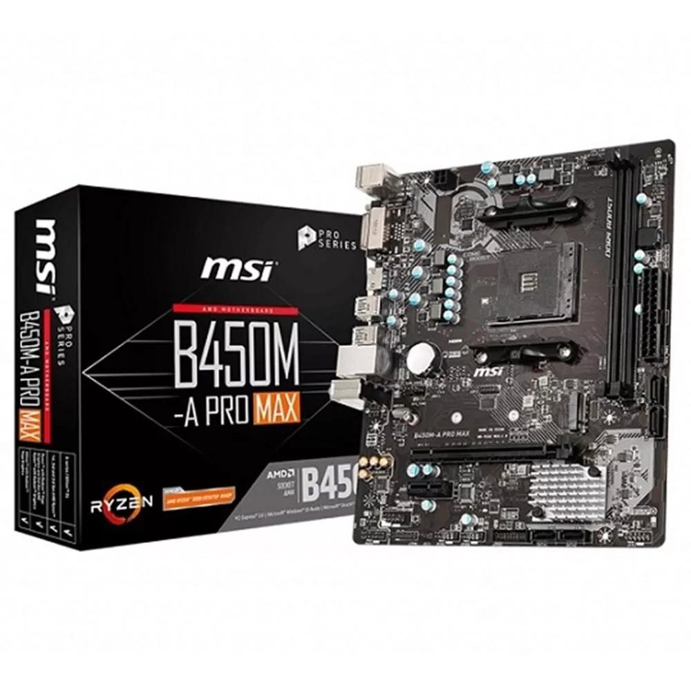 Msi B450M-A PRO MAX B450 Ddr4