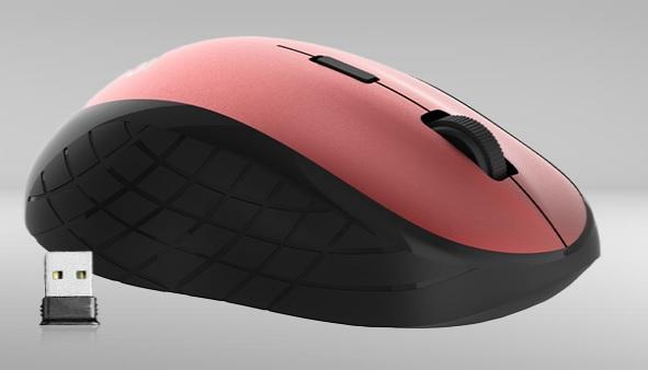 Inca IWM-395TK Kırmızı Kablosuz 1600 DPI Mouse