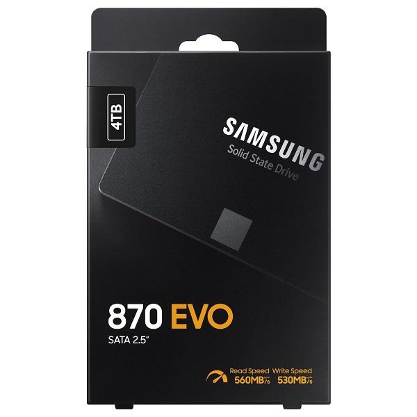 Samsung 4TB 870 Evo SATA 3.0 560-530MB/s 2.5"