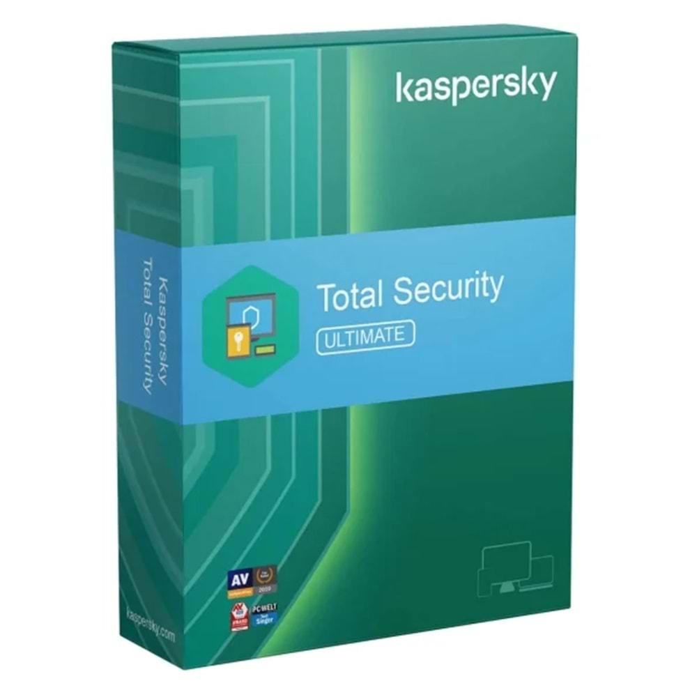 Kaspersky Total Security 1 Kullanıcı 1 Yıl