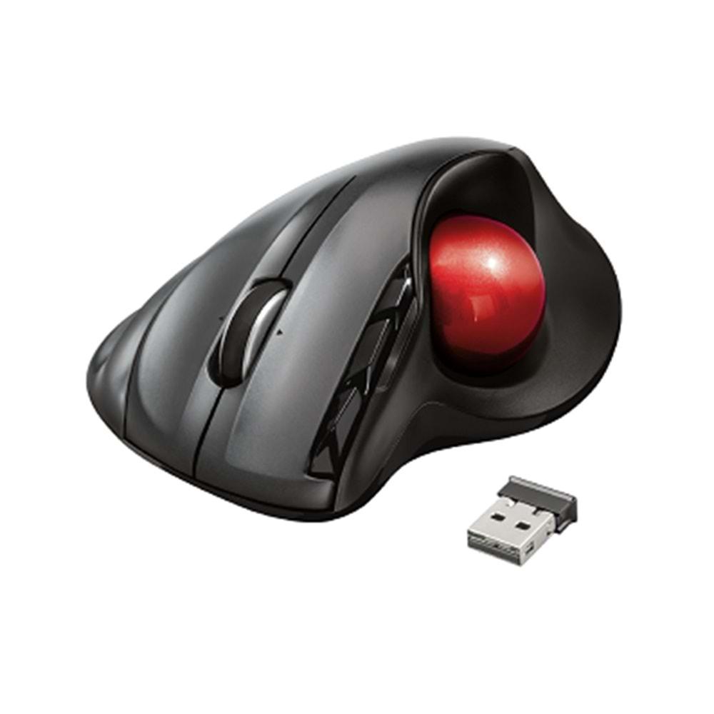 TRUST SFERIA Trackball 1600DPI İztopu Siyah Kablosuz Mouse 23121