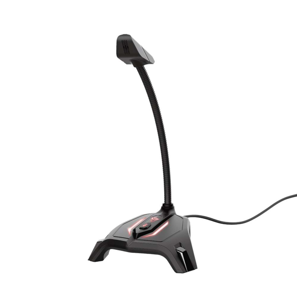 TRUST MIC GXT 215 Zabi LED-Illuminated USB Gaming Mikrofon 23800