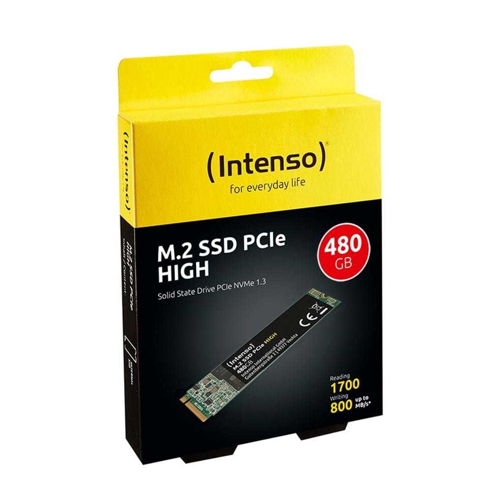 Intenso High 480GB M.2 2280 NVMe 1700-800MB/s 3834450