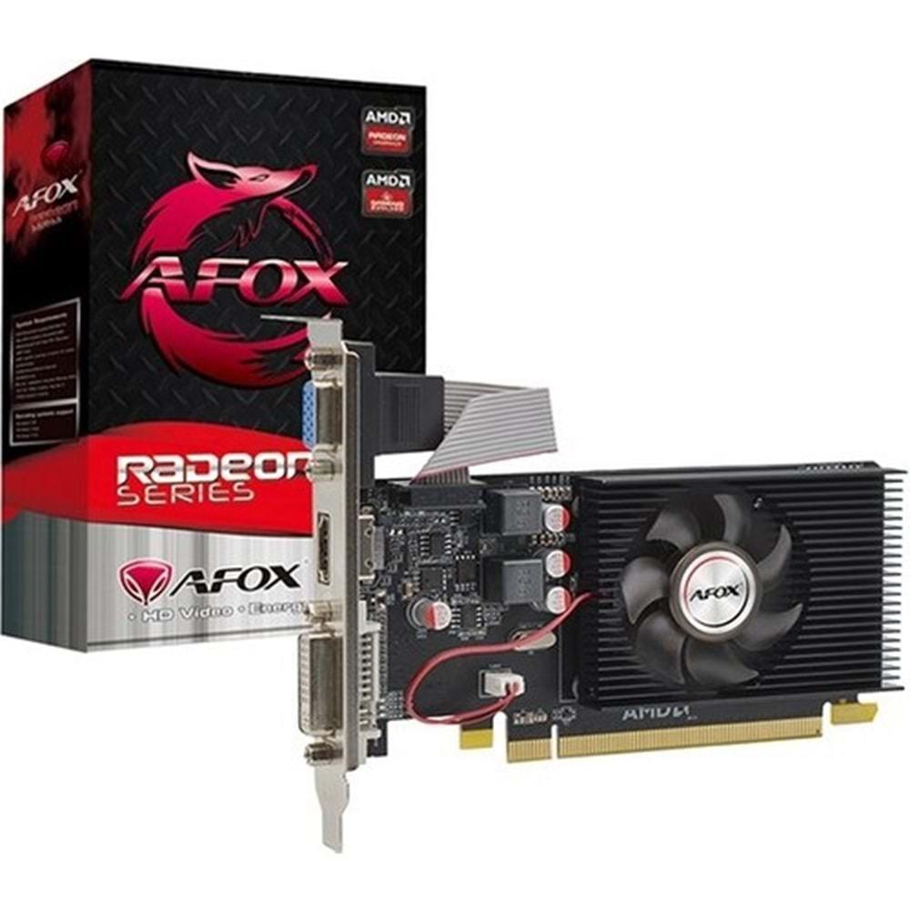 Afox Radeon R5 220 2GB 64Bit DDR3 HDMI/DVI/VGA Ekran Kartı AFR5220-2048D3L5