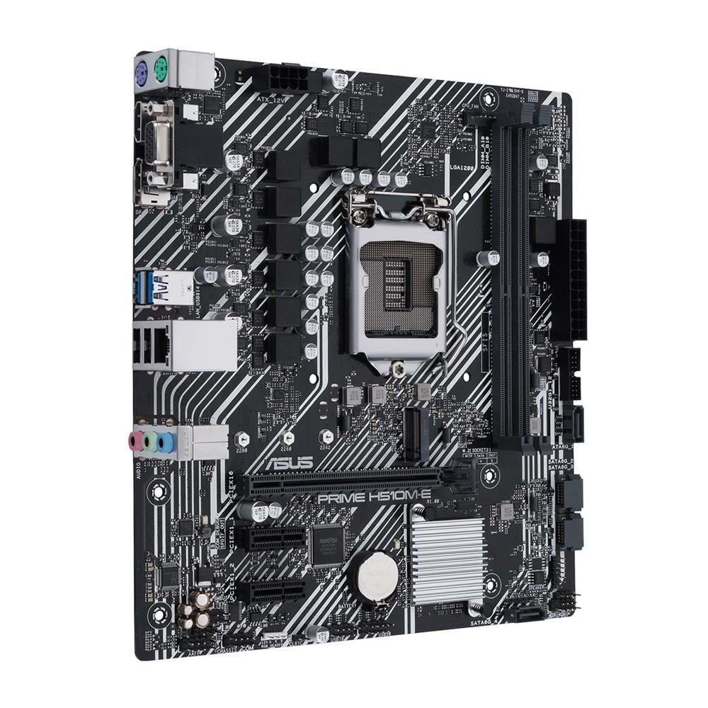 Asus Prime H510M-E H510 DDR4 USB 3.2 DP/HDMI/VGA PCI4.0 1200p Anakart