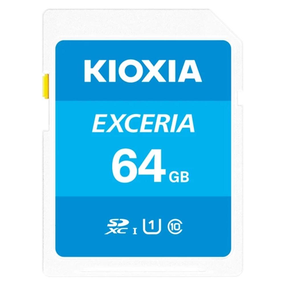 Kioxia 64GB Exceria Micro SDXC UHS-1 C10 100MB/sn Hafıza Kartı LMEX1L064GG2