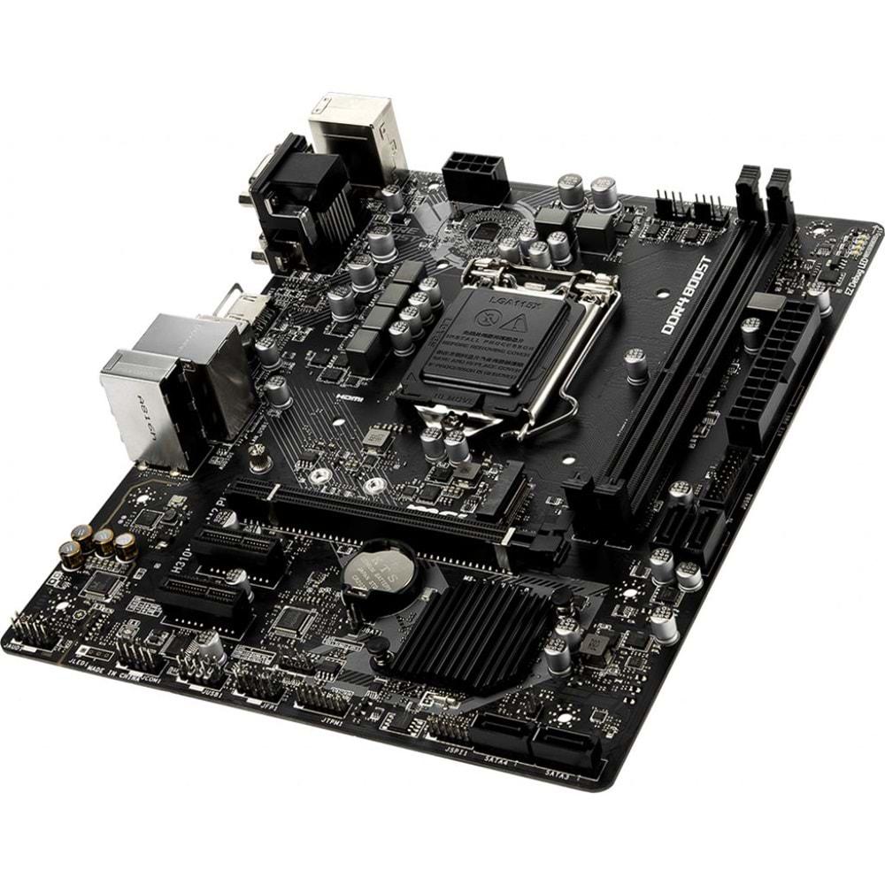 Msi H310M PRO-M2 PLUS H310 DDR4 USB3.1 HDMI/DVI/VGA 1151p Anakart