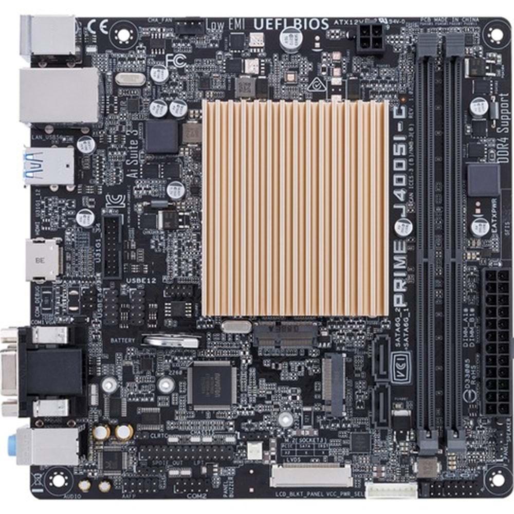 Asus PRIME J4005I-C J4005 DDR4 VGA/HDMI Mini ITX Anakart