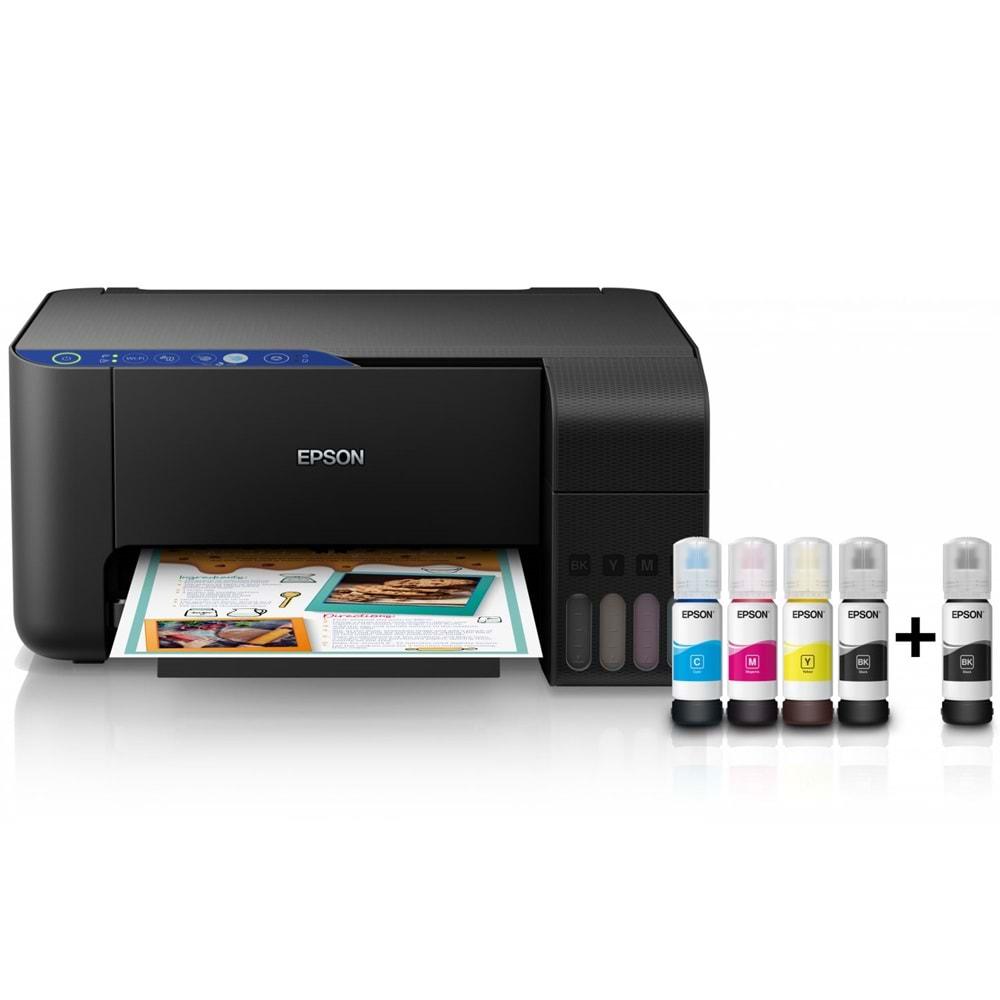 Epson L3151 ECOTANK Fotokopi Tarayıcı Wi-Fi Mürekkep Tanklı C11CG86406