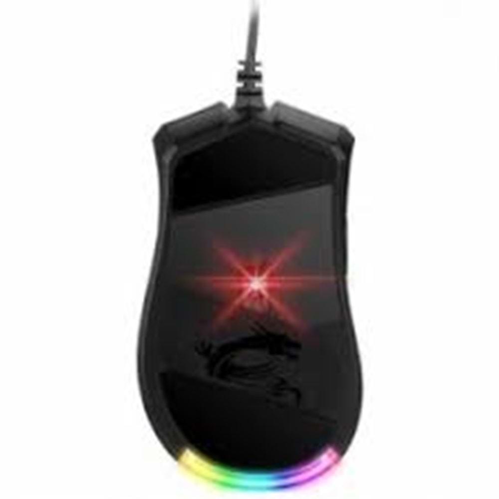 Frisby FM-G3330K Programlanabilir RGB 10.000DPI Oyuncu Mouse GX20