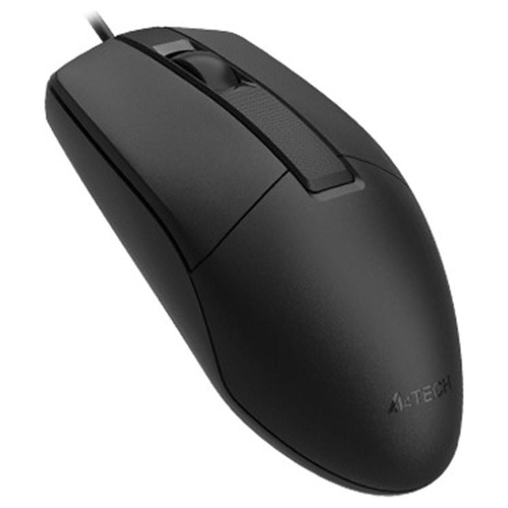 A4 Tech OP-330 USB V Track 1200DPI Kablolu Mouse Siyah