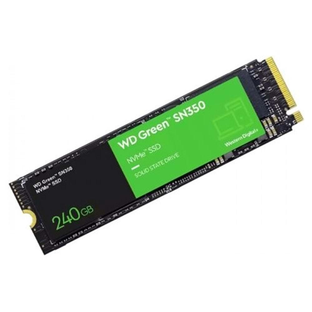 WD Green SN350 WDS240G2G0C 240 GB 2400/900 Mb/s M.2 Nvme SSD