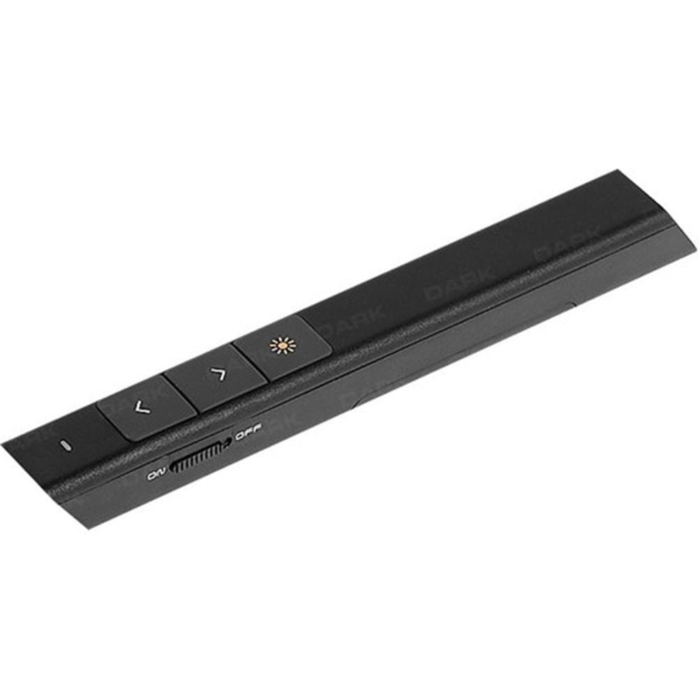 Dark WP08 Kırmızı Lazerli 2.4GHz RF Kablosuz Sunum Kumandası Presenter DK-AC-WP08