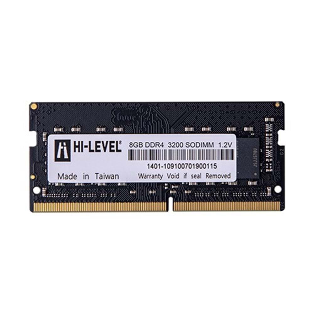 Hi-Level 8GB 3200MHz DDR4 Notebook 1.2V HLV-SOPC25600D4 8G