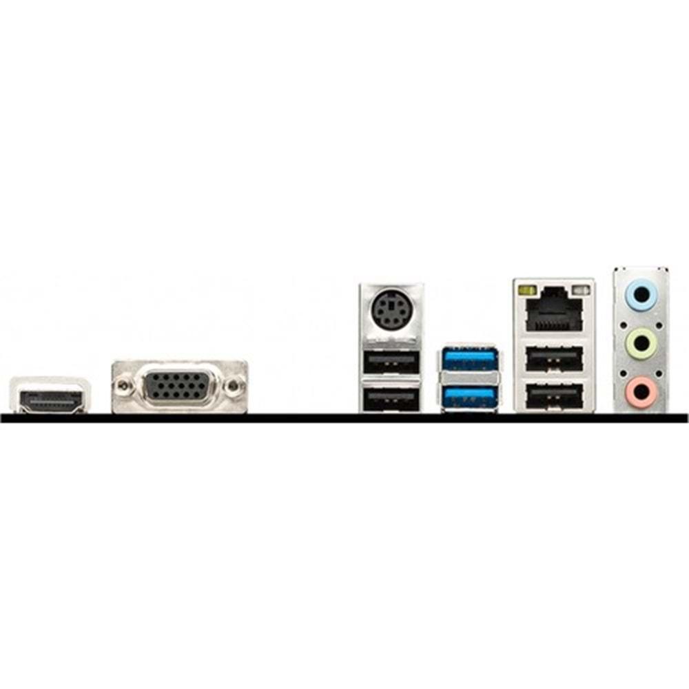 Msi PRO H610M-B DDR4 H610 DDR4 USB3.2 M.2 HDMI VGA PCI 3.0 1700p Anakart