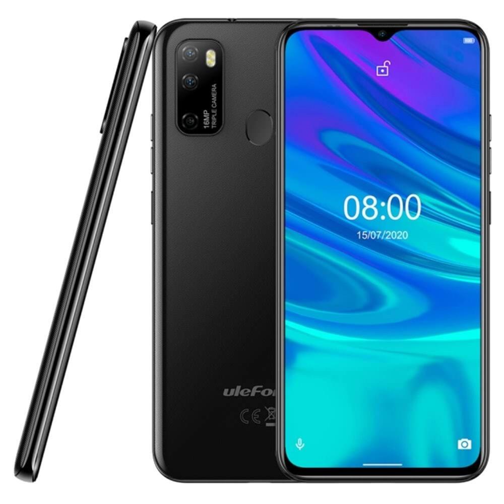 ULEFONE 16MP 4GB/64GB 6.52'' Siyah