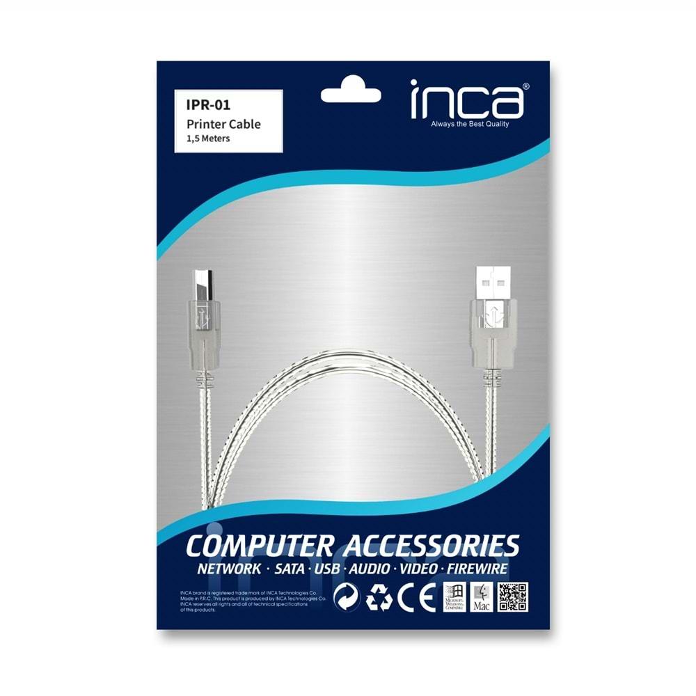 Inca IPR-01 USB 2.0 1.5M Yazıcı Kablosu