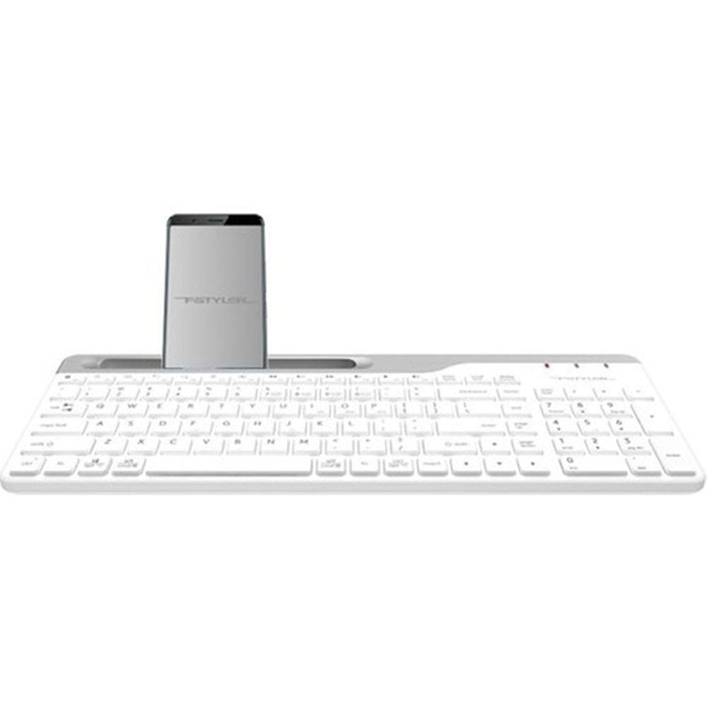 A4 Tech FBK25 Bluetooth 2.4G NANO FN-Multimedia Beyaz Klavye