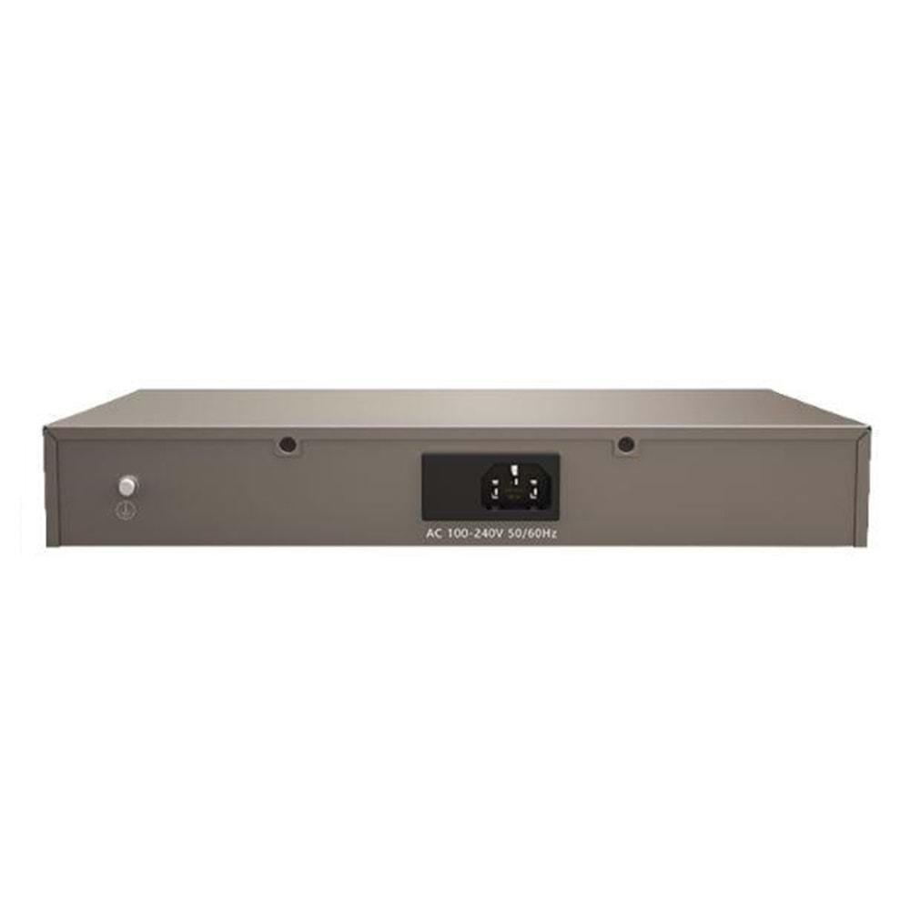 Ip-Com F1118P-16-150W 16 Port 10-100 + 2XRJ45-1X1GB SFP Combo 150W POE Rackmount Switch