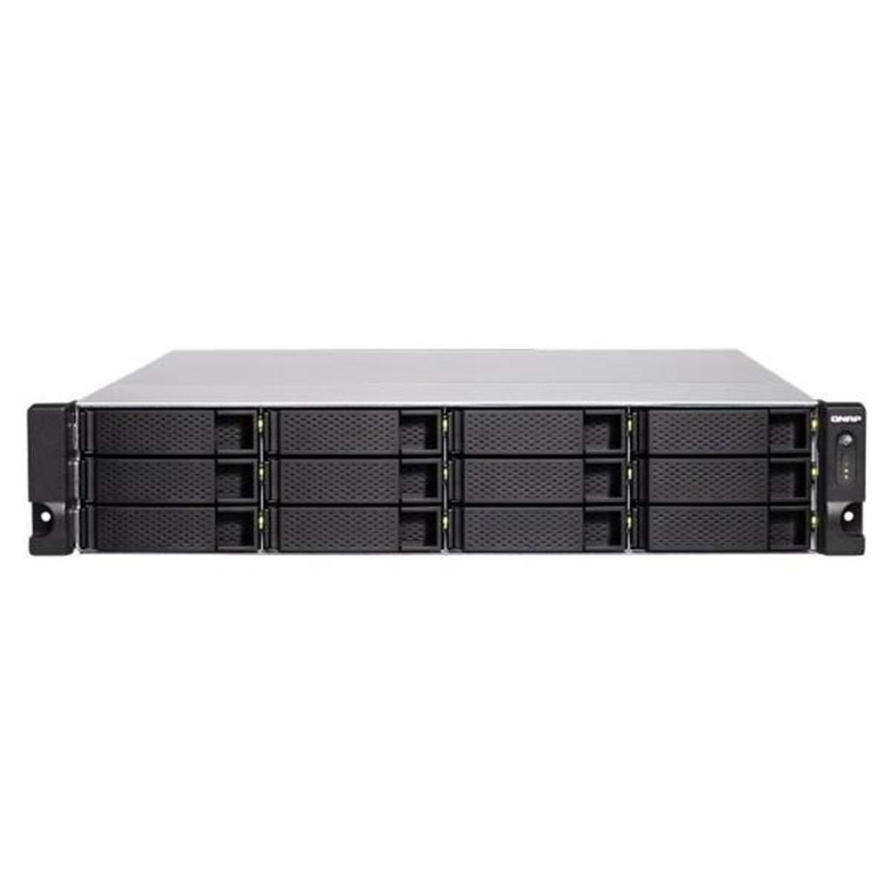 Qnap QNAP TS-H1886XU-RP-D1622-32G 12HDD Yuvalı Rack NAS