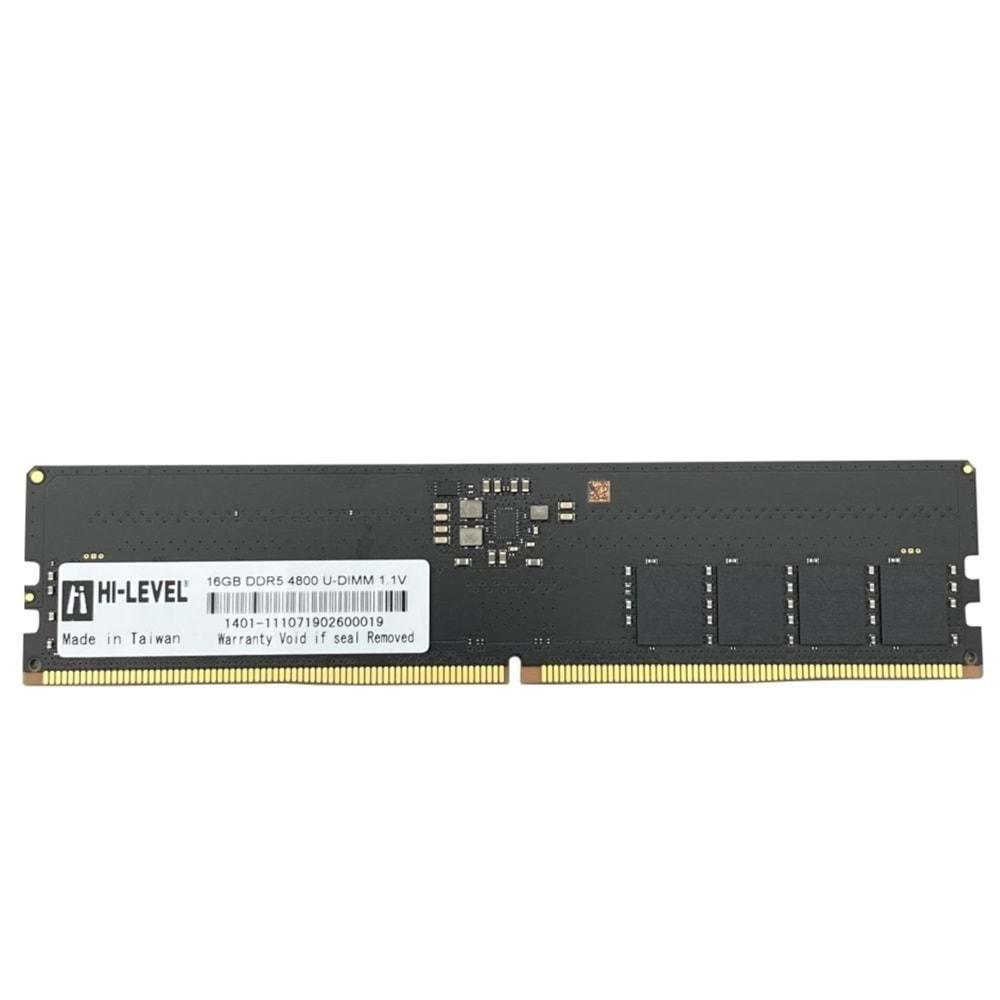 Hi-Level 16GB 4800MHz DDR5 CL40 1.1V UDIMM (HLV-PC38400D5-16G)