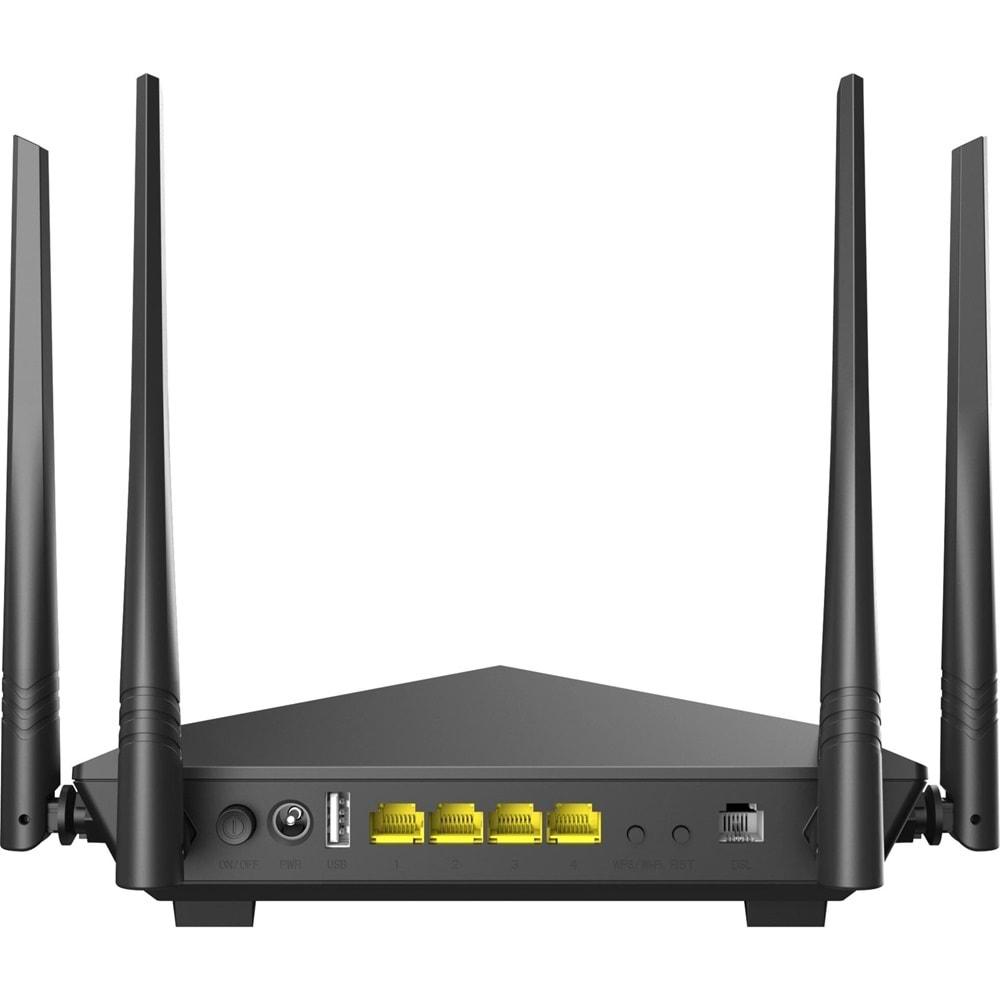 Tenda AC1200 Dualband Wi-Fi Gigabit VDSL/ADSL Modem Router