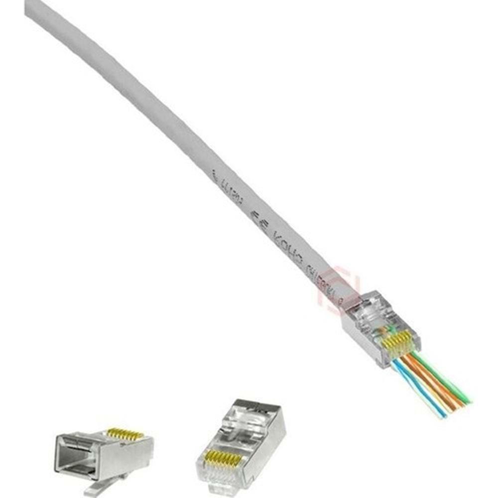 Frisby FNW-RJ4532N CAT6 Metal Konnektör Kutu