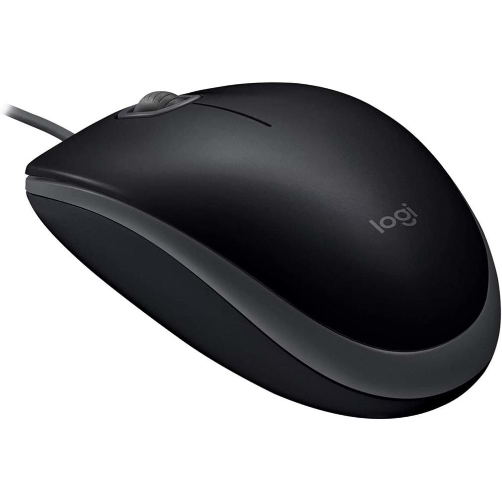Logitech B110 Sessiz Mouse Siyah 910-005508