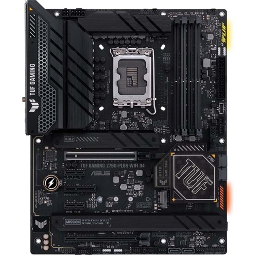 ASUS TUF Gaming Z790-PLUS Wifi DDR5 7200MHZ 1XHDMI 1XDP 4XM.2 USB 3.2 ATX 1700P Anakart