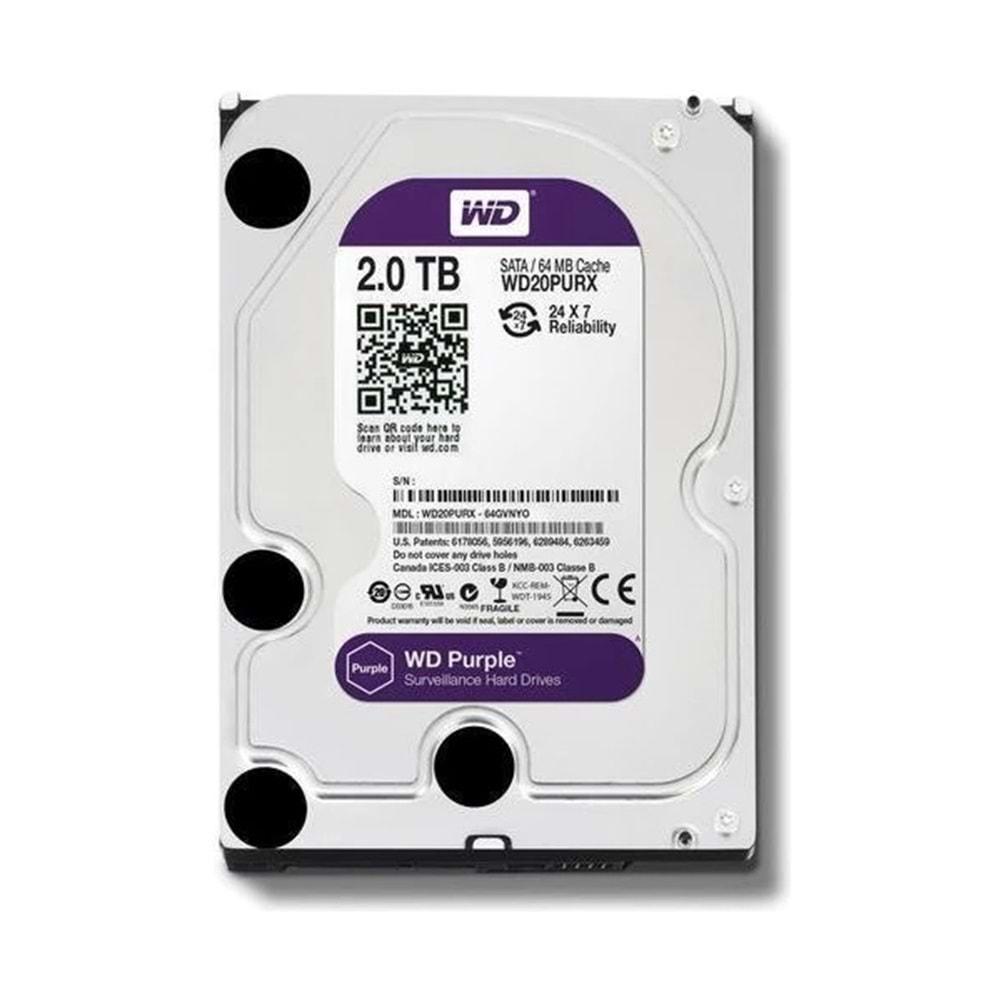 WD Purple 2 TB 3.5