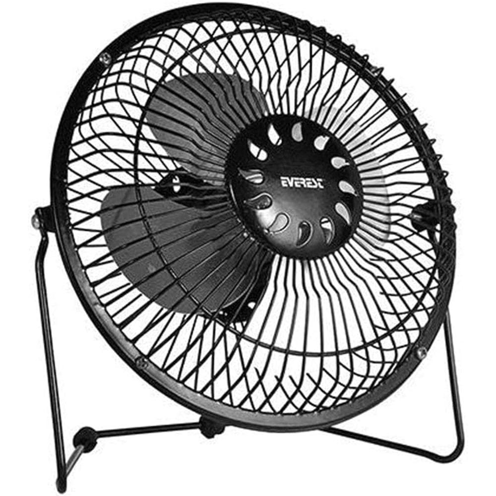 Everes EFN-482 Masaüstü Siyah Metal Usb Fan