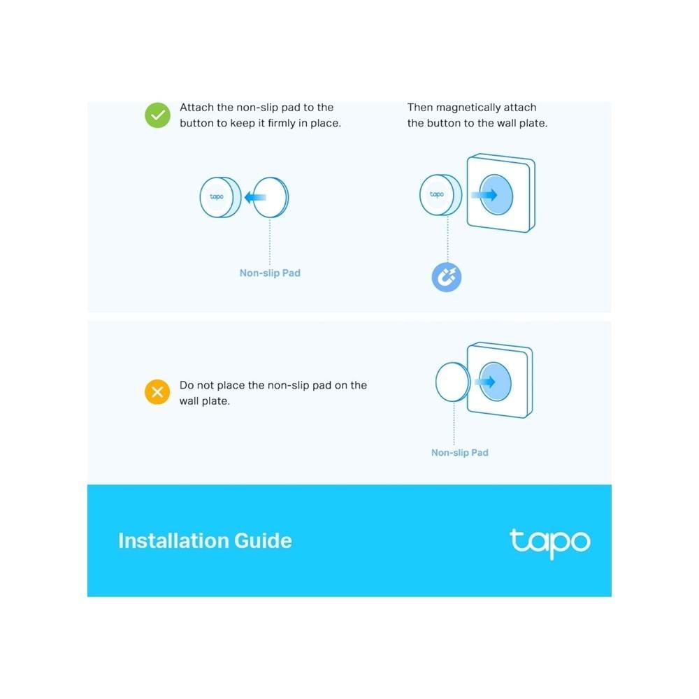TP-Link Tapo S200D Akıllı Kablosuz Işık Anahtarı