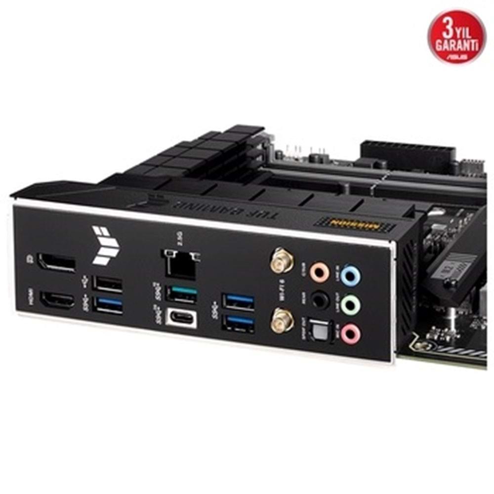 Asus Tuf Gaming B760-PLUS WIFI B760 DDR5 M.2 USB3.2 DP/HDMI PCI 5.0 1700p Anakart