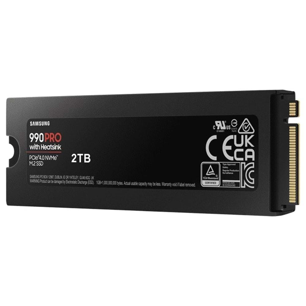 Samsung 2TB NVMe M.2 PCIe Gen 4.0 7450/6900MB/s 990 PRO MZ-V9P2T0CW