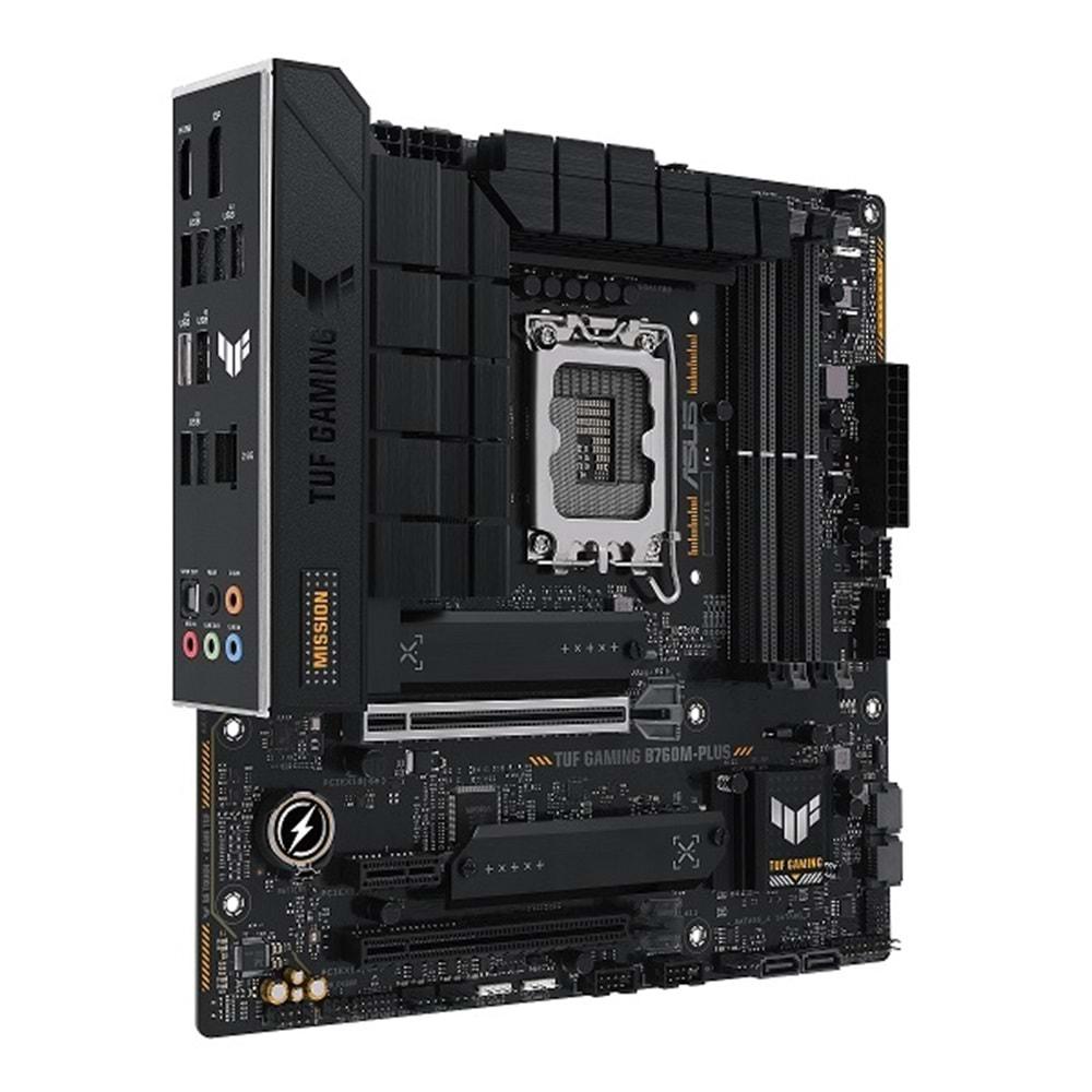 Asus Tuf Gaming B760M-PLUS DDR5 7200MHZ 1XHDMI 1XDP 2XM.2 MATX Anakart