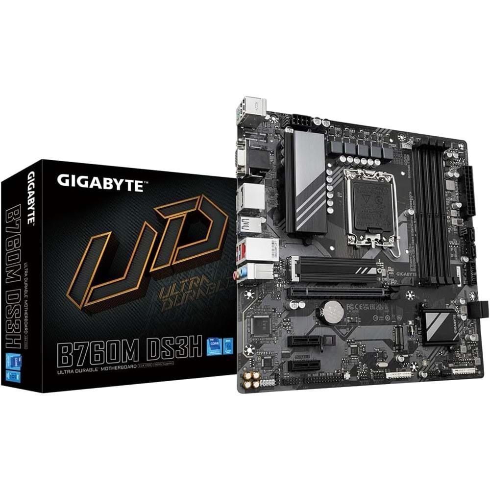 Gigabyte B760-DS3H-DDR5 Gaming AX1700 DDR4 Anakart